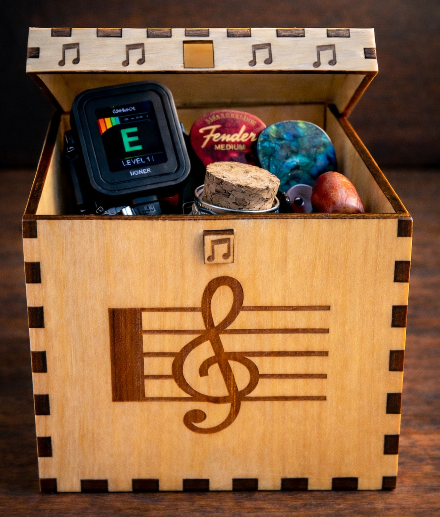 Caja Artesanal Musical Arrelàser