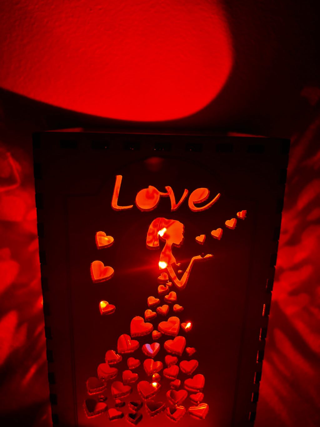 Lámpara USB/STecho Love 10x15 cm