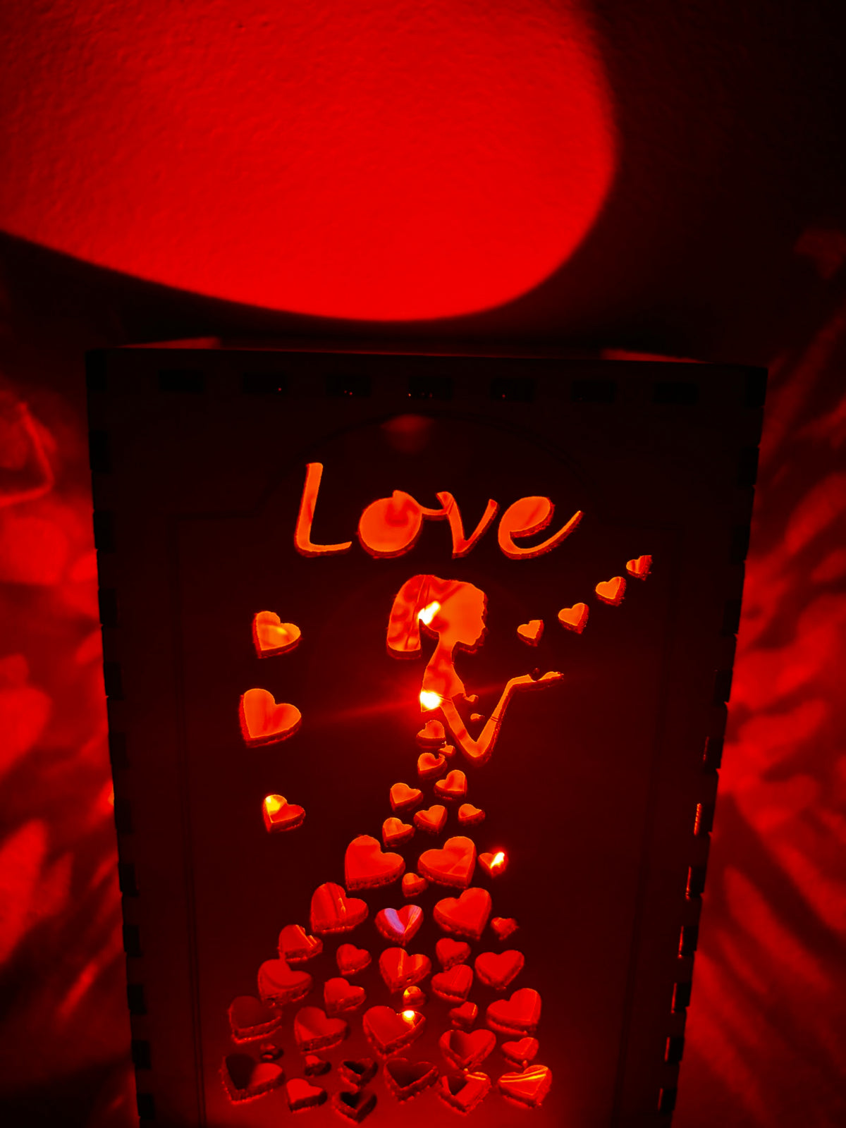 Lámpara USB/STecho Love 10x15 cm