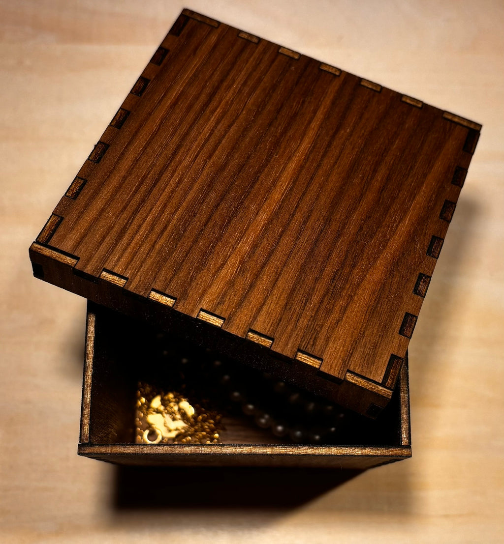 Caja Arrelàser Serie Premium Nogal