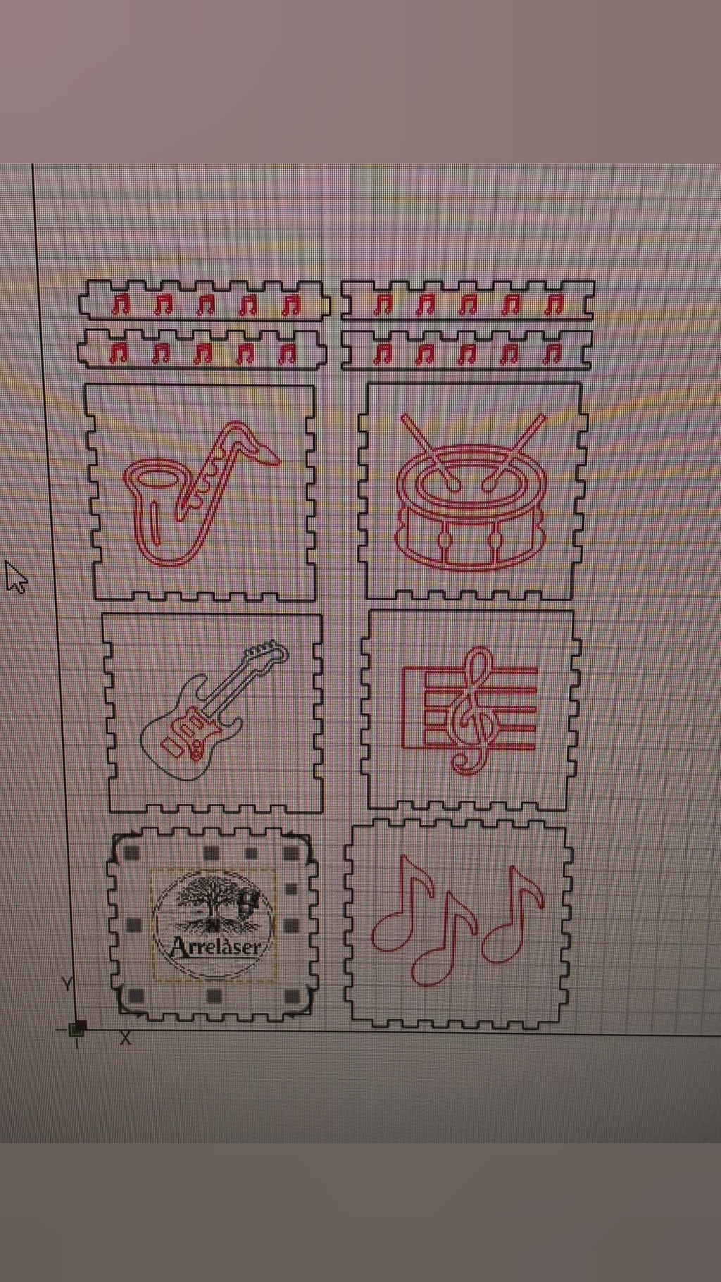 Caja Artesanal Musical Arrelàser