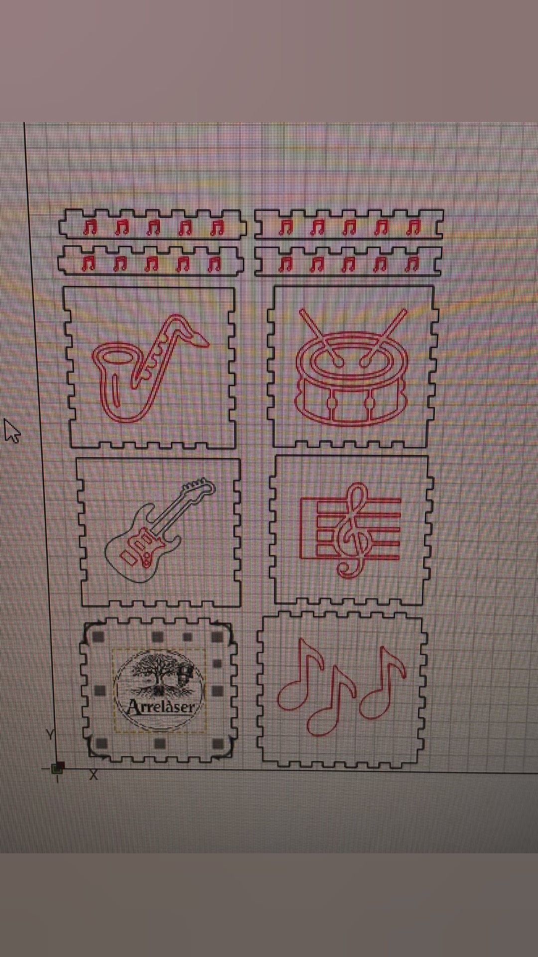 Caja Artesanal Musical Arrelàser